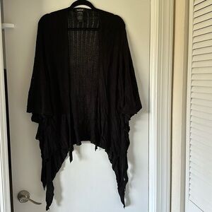 Bebe pointelle kimono cardigan